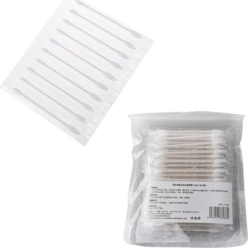 2021 New Disposable Double-ended Cotton Swabs Individually Packaged For Portable Travel