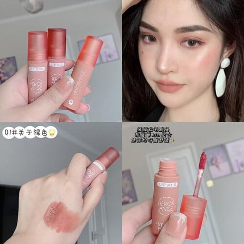 Velvet Matte Lipstick Pencil Waterproof Long Lasting Sexy Red Lip Stick Non-Stick Cup Lip Gloss Makeup Lip Tint Pen Cosmetic