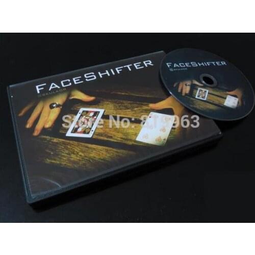 Free Shipping! FaceShifter (DVD And Gimmick) By Skulkor - Magic Trick,Accessories,Stage Magic Props,Close Up,Illusions,Fun,Toys