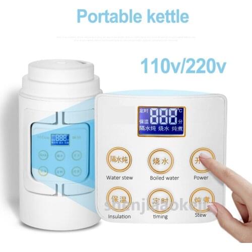 Stainless Steel Kettle Automatic power-off Electric Kettle tea kettle Thermal Insulation Health Preserving Pot 700ml 110v/220v