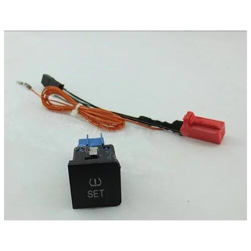 Tire pressure warning switch TPMS SET BUTTON With wire harness FOR SKODA YETI 5LD 927 127
