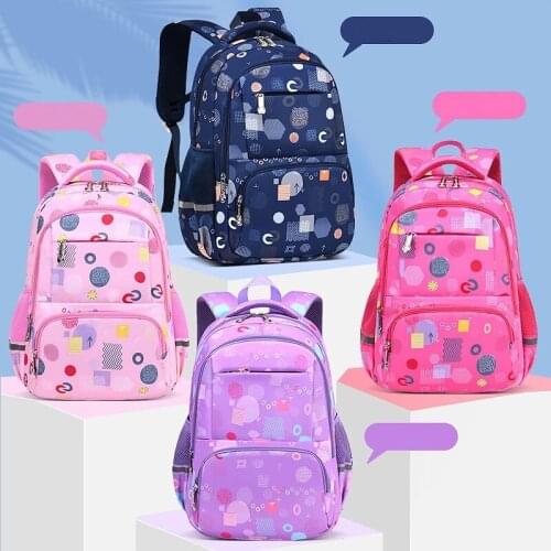 Girls Boys kid Backpacks Primary Students School Backpacks Orthopedic backpack schoolbag MochilaWaterproof Children School Bags