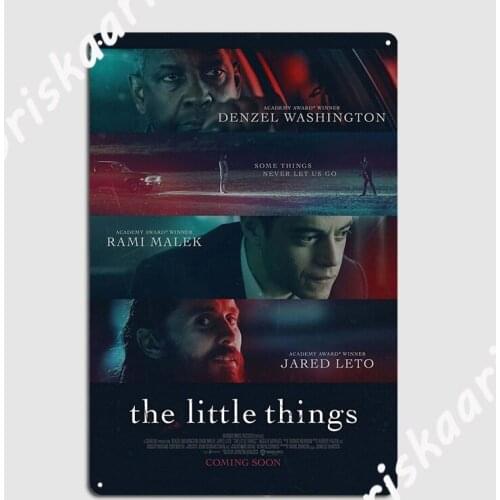 The Little Things 2021 Metal Plaque Poster Club Bar personalized Club Home Mural Painting Tin sign Posters