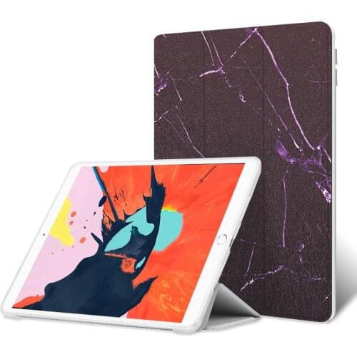 For iPad 11 2020/9.7 2018 2017 5/6th case 10.2 7th Marble Leather Smart Cover for iPad 2 Air 1/2 Mini 1/2/3/4/5 pro10.5/9.7 case