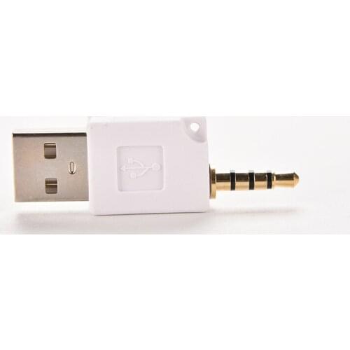 JETTING New 3.5mm Male AUX Audio Stereo Plug Jack to USB 2.0 Male Converter Adapter Plug for Apple for iPod