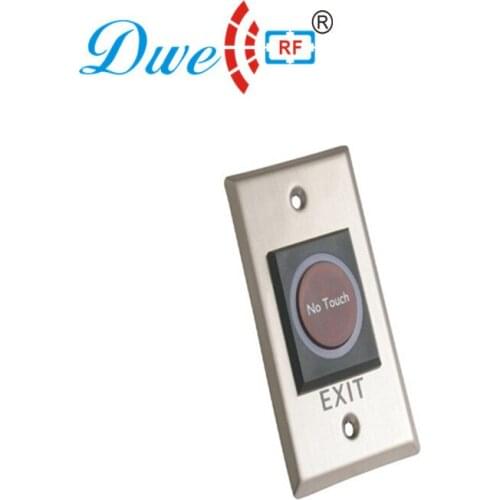 Access control exit button infrared no touch exit plate push button switch