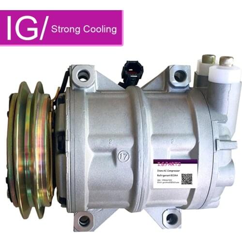 For Nissan Navara 2.5dCi Pick Up 2.5 Di AC Compressor With Clutch 3V97045010 92600VK500 92600VK510 506012-0340