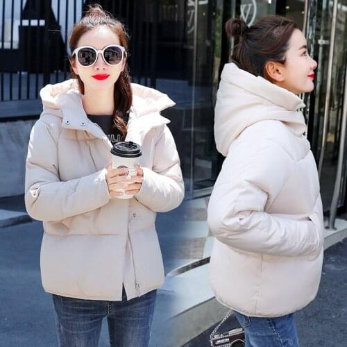 Short Fund Leisure Time Small Cotton-padded Jacket 2019 Winter Clothes New Pattern Cotton-padded Coat Easy Student Serve