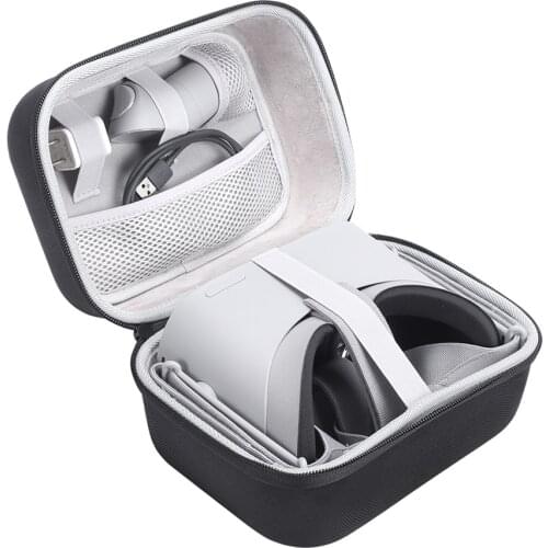 2018 Newest Travel Handheld Carrying Protective Bag Cover Case for Oculus Go VR Headset/ Samsung Gear VR Headset and Accessories