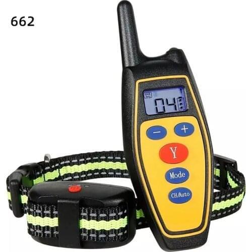 2020 New Dog Bark Stopper Dog Training Device Pet Supplies Dog Supplies Collar Electric Shock Vibration Warning Dog Training