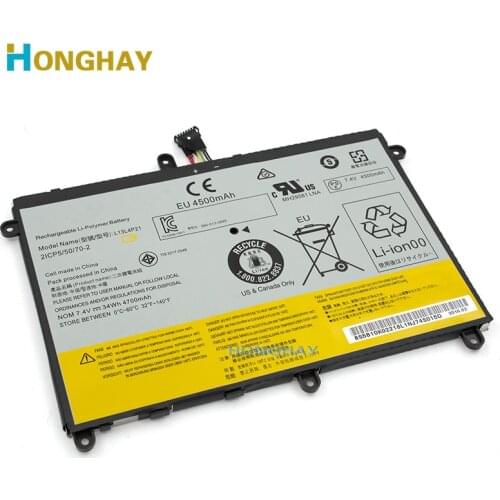 HONGHAY L13L4P21 L13M4P21 Original laptop Battery For Lenovo Ideapad Yoga 2 11 20332 2332 20428 Yoga2 7.4V 34WH 4700MAH