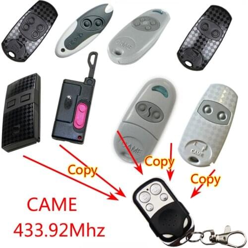 Came Remote Control Came top432na top432sa top432m top432s top432sa Gate Garage Door Remote Control