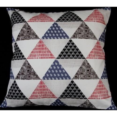 EA361 Plain Blue Red Black White Printed A grade 100% Cotton Canvas Cushion Cover Pillow Case (Custom Size)