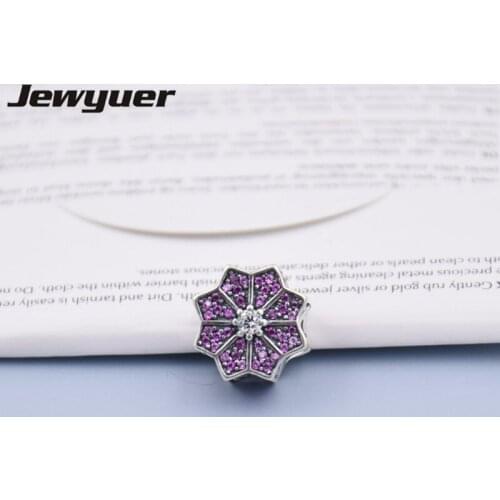 Limited Edition Poinsettia charms 925 sterling silver fine jewelry fit beads charm bracelets necklaces DIY fine Memnon BE426B