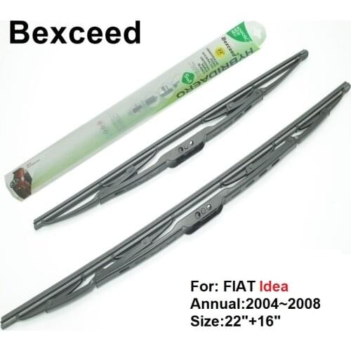 22"+16" High Quality Bexceed of Car Windshield traditional wiper blade for FIAT Idea 2004~2008