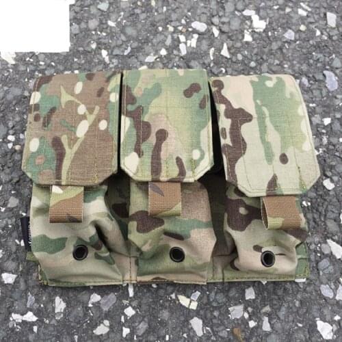 Tcmaoyi Multicam Fabric Tactical Vest Accessory Bag / Sundry Bag 3 Bags Tc0035-Mc