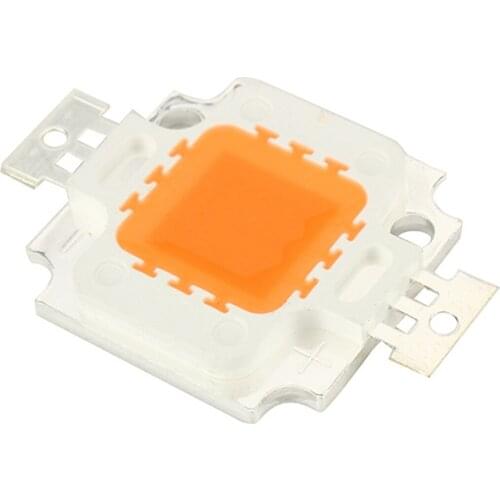 LED Chip Grow Light 10W Full Spectrum Pink Plant Lamp Diodes Growth Lighting for Garden Flowering Hydroponics System 9-12V 900mA