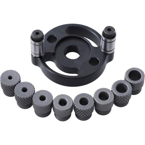 Vertical Hole Punch Locator 3-10mm Jig Hardware Adjustable Drilling Template Guide Self Centering Joinery Woodworking