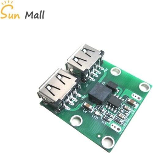 9V 12V 24V to 5V DC-DC Step Down Charger Power Module Dual USB Output Buck Voltage Board 3A Car Charge Charging Regulator 6-26V