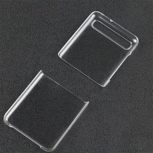 Hard PC Shockproof Clear Cover Case For Samsung Galaxy Z Flip PC Case Phone ON ZFlip 5G SM-F700F F700U F700U1 F700W F700N Cover