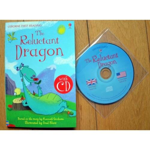 1 Book 1 CD Disc USBORNE YOUNG READING Series Kids Child Bedtime Story Early Education English Book Christmas Gift Age 1 to 6