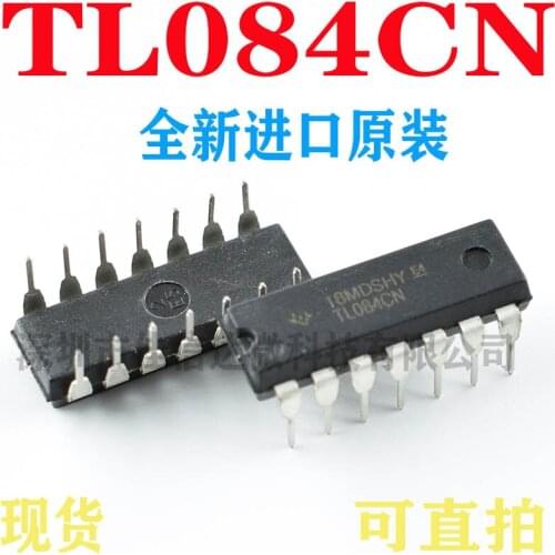 100% New Original 5pcs/lot High Quality TL084 TL084CN DIP-14 JFET