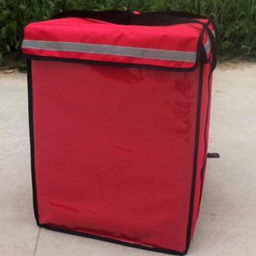 120L High capacity travel takeaway insulated bag backpack 1680 Oxford cloth PVC pearl cotton 8mm braided aluminum foil bags