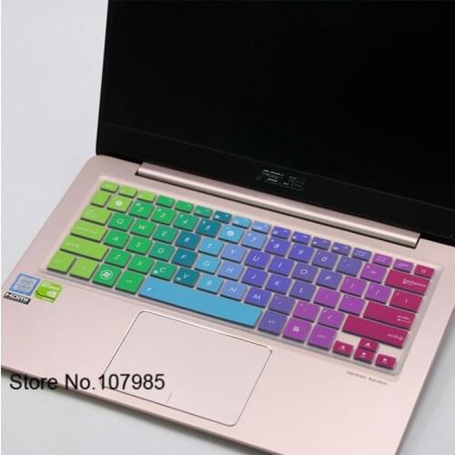 13 14 inch Silicone Keyboard Cover Protector for ASUS RX310 U303 U305 C/F/L/U Q302LA Q302UA Q304UA Q324UA UX410UA UX430UA
