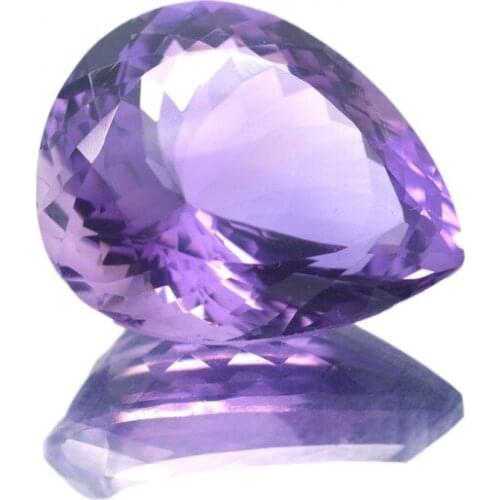 25,92 ct Amethyst Pear Cut