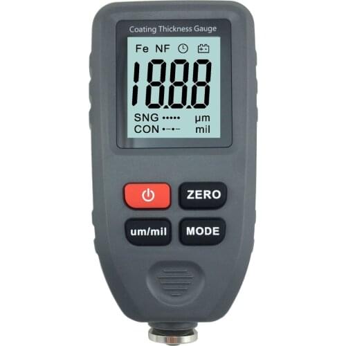 New Professional Digital Thickness Gauge Coating Meter Car Thickness Meter CT100 F &N Width Measuring Instruments Guage Meter