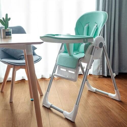 Baby high chair Childrens multifunctional dining chair Things for baby foldable chair things for the home high chair Solid