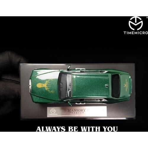 TM 1/64 Rolls-Royce Phantom Eight Generations Deer Head Diecast Model Car Simulation Collection