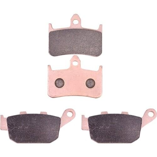Long Life Front Rear Brake Pads Kit For HONDA CB250 CB250F Hornet NSR CB 250 NSR250 NSR250R NT400 NT650 Bros NC25 NT 400 650