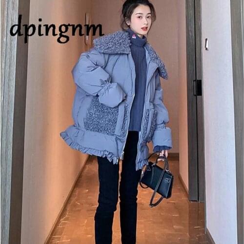 Fashion Bubble Coat Solid Standard Collar Oversized Short Jacket Winter Autumn Female Puffer Jacket Parkas 2020