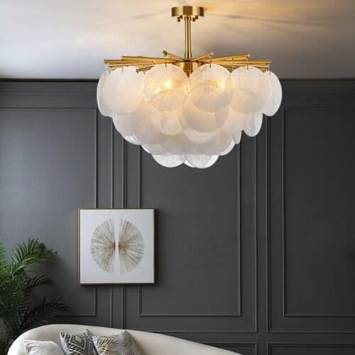 Modern Glass Leaf Led Pendant Chandelier Lighting Dining Room Led Pendant Lights Living Room Decor Led Hanging Lamp Fixtures