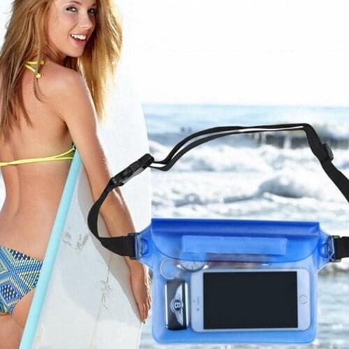 Universal Triple Sealed Large Size Waterproof Mobile Phone PVC Bags Pouch Strong Proctection for Cell Phone Wallet