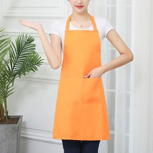 Waterproof Oil Cooking Apron Chef Aprons for Women Men Kitchen Bib Apron Idea for Dishwashing Cleaning Painting ALI88