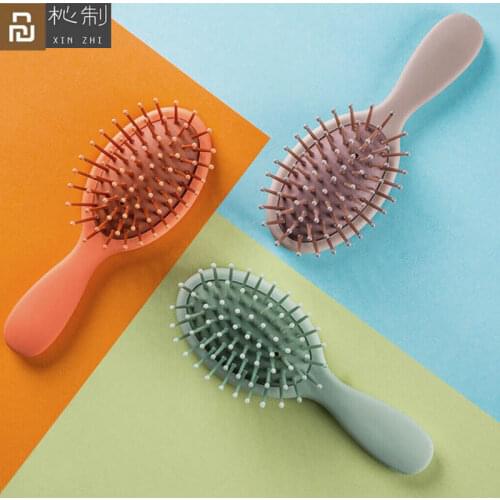 Youpin INS Mini Air Cushion Comb Portable Hair Brush Massage Brush Anti-static Magic Brushes Head Massage Combs H30