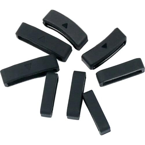 2PC Replaced Rubber Watch Band Fastener Ring Silicone Connector Security Loop for GARMIN Fenix5 5S 5X Forerunner 235 Smart Watch