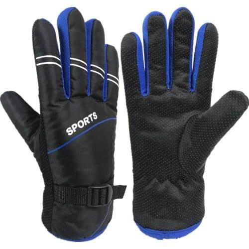 Winter Thickening Plus Velvet Windproof Warm Glove Motorcycle Outdoor Skid Skiing Windstop Riding Rainproof New Year Warm Gifts