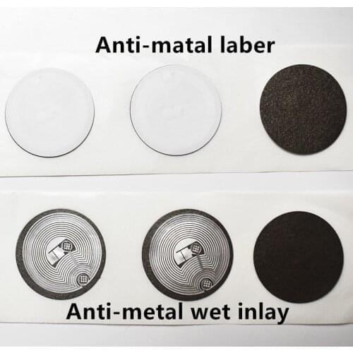 10pcs 13.56mhz UID changeable S50 1K NFC Phone Sticker Anti-metal Laber NFC tag Sector 0 Block 0 Rewritable Card Copy Clone