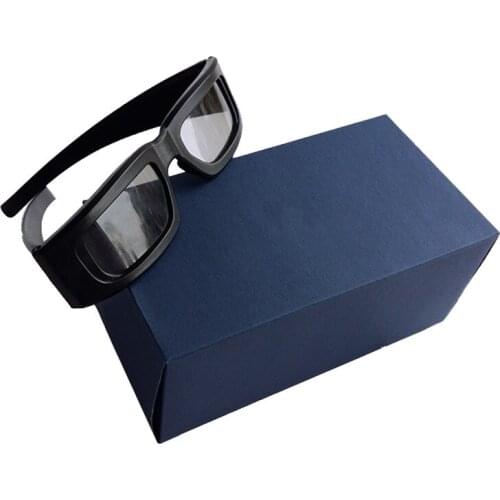 200pcs/lot White/Blue/Black Carton Paper Box Wedding Gift Candy Boxes glasses Packaging Box Jewellry Packing Box