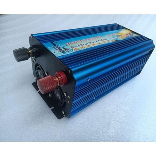 4000W/8000W(Peak) czysty falownik sinusoidalny Pure Sine Wave Power Inverter DC 24V to AC 230V Digital Display