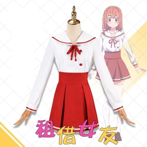 Anime Sakurasawa Sumi Cosplay Dress Long Sleeve Rent A Girlfriend Costume for Women Girls