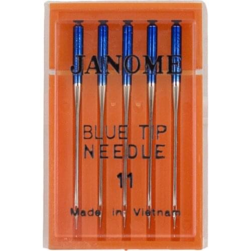 Domestic sewing needle blue tip needle blue stitch needle size 11 number 990311000