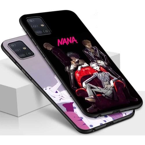 Anime Nana Case For Samsung Galaxy A32 A42 A72 5G A21S A51 A71 A31 A52 A41 A11 A01 A91 A12 A02 Cell Phone Soft Cover