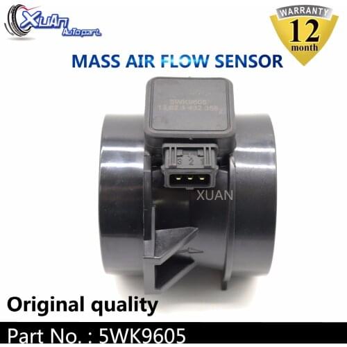 XUAN MAF MASS AIR FLOW METER SENSOR 5WK9605 for BMW E46 320i 323i 325i 328i E39 520i 523i 528i E38 728i iL Z3 For Suzuki Verona