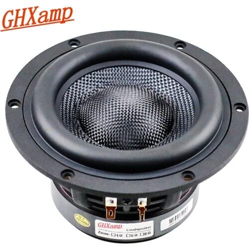 GHXAMP HIFI 5.25 Inch Subwoofer Woefer Speaker 4OHM 3-way Frequency Bass Loudspeaker 60W 120W Glass Fiber Basin 1PC