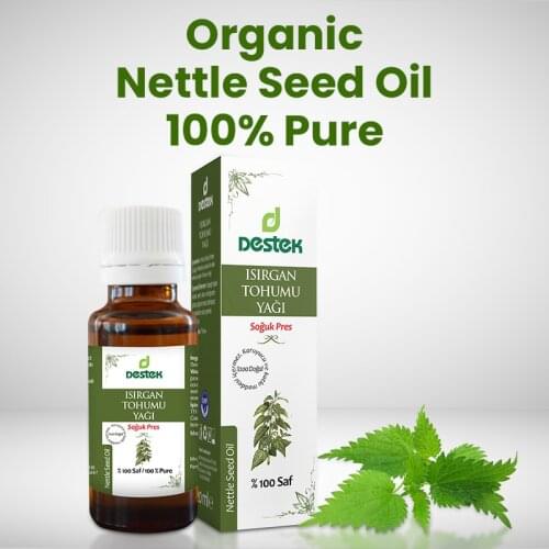 Nettle Seed Oil 100% Pure Organic 20 ml Turkish Seed Plant Oils Essential Oils Natural Oils Aromatherapy Oils Natural Vegan Herbal Health Beauty Skin Care Body Care Skin Care Hair Care Body Care