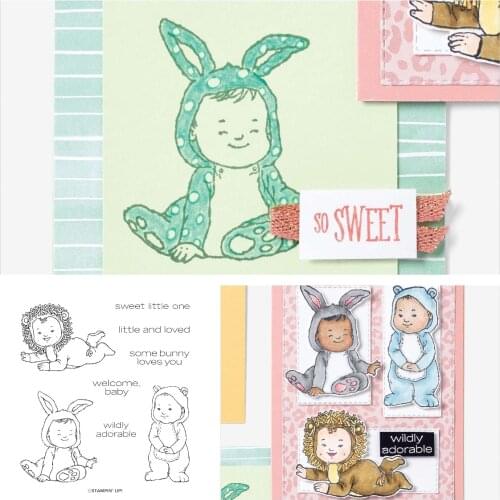 Cute Naughty Baby Cutting Dies and Stamps Scrapbook Dariy Decoration Stencil Embossing Template Diy Greeting Card Handmade